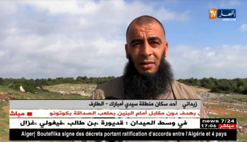 الطارف: منطقة سيدي أمبارك السياحية عرضة لنهب الرمال وإنتشار النفايات