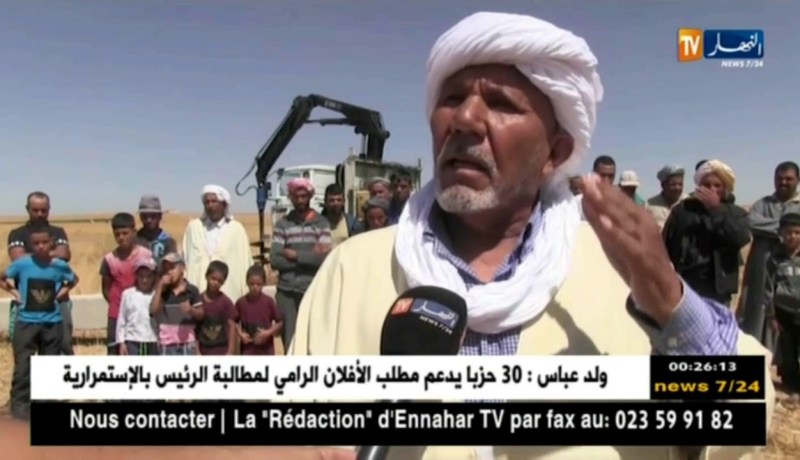 تيارت: فلاحون يوقفون أشغال مشروع للكهرباء مطالبين بالإستفادة من هذه الطاقة