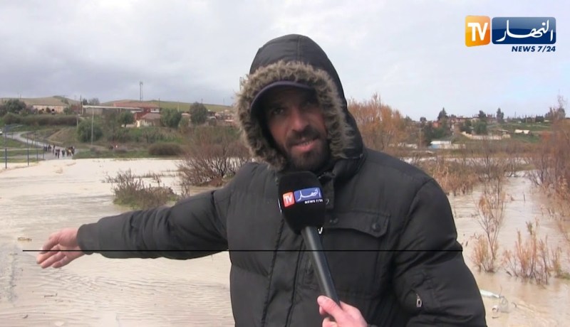 المدية: سيول الأمطار تعزل قرية الزمالة ببلدية سغوان