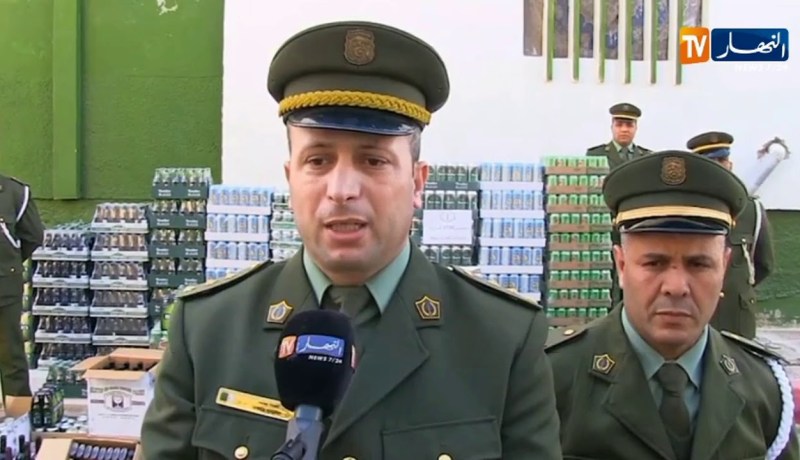 جيجل/ حجز قرابة 3500 قارورة مشروبات كحولية بسيدي عبد العزيز