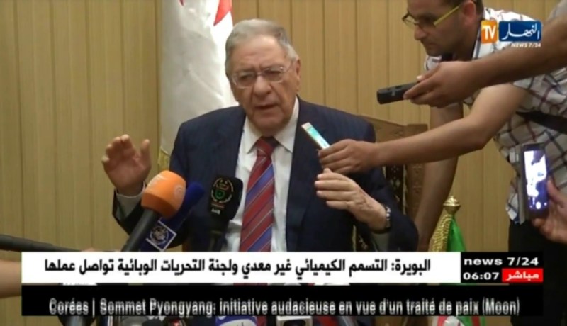 “ولد عباس” يرحب باللّقاء الذي جمع “ساحلي” بـ 15 حزب لدعم الرئيس بوتفليقة