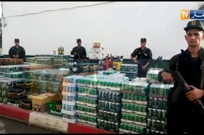 الدرك الوطني يحجز أزيد من 12 ألف قارورة خمر في جيجل