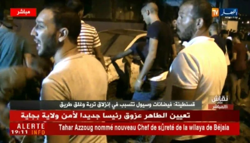 كارثة بقسنطينة.. فيضانات وسيول تتسبب في هلاك شخصين وإنزلاق تربة وغلق طريق