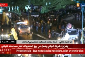 مختص في الخرائط: يجب فتح مجرى الوادي وترك المياه تمر حتى لا تشكل خطرا على مستعملي الطريق