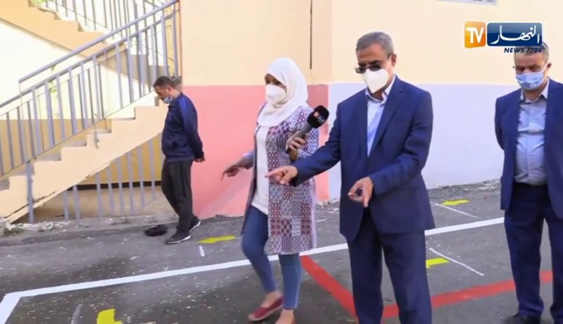 شاهد..التحضيرات والإستعدادات لبروتوكول وقائي عشية الدخول المدرسي