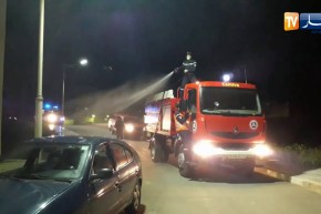 تيسمسيلت: الحماية المدنية توسع عمليات التطير الليلية