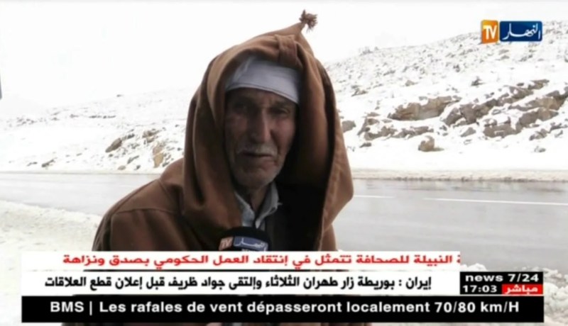 باتنة: مرتفعات ايشمول.. ثنية العابد وآريس تكتسي الحلة البيضاء