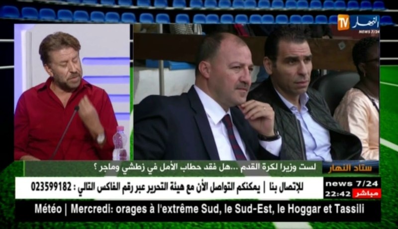 فريد معطاوي: الوزير حطاب يحاول تصحيح أخطاء الوزير السابق وإعادة الرياضة الجزائرية للواجهة