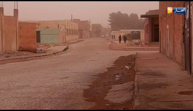 الجلفة: أمطار مصحوبة برياح قوية