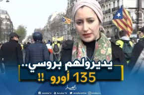 مراسلة النهار بفرنسا :”135 أورو غرامة لكل شخص من السترات الصفراء متواجد بقصر الإيليزيه”