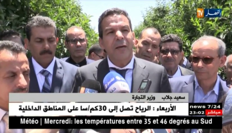وزير التجارة.. إرجاع بعض المنتوجات الفلاحية جاء بسبب عدم إحترام شروط التصدير