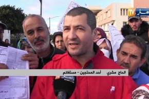 مستغانم: أصحاب شهادات ما قبل الإستفادة للسكن الإيجاري العمومي يحتجون