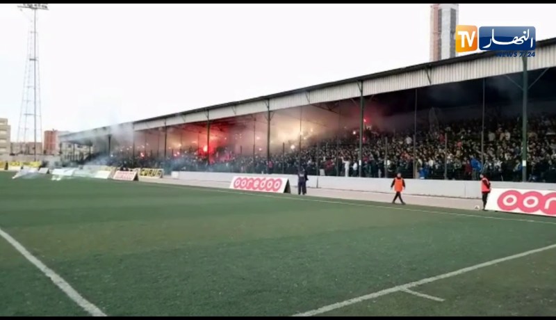 كراكاج أنصار إتحاد الحراش في لقاء إتحاد العاصمة