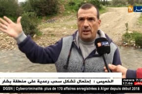 تلمسان: فائض مياه سدود بني بوسعيد بعد إمتلاءها تتدفق نحو الأراضي المغربية