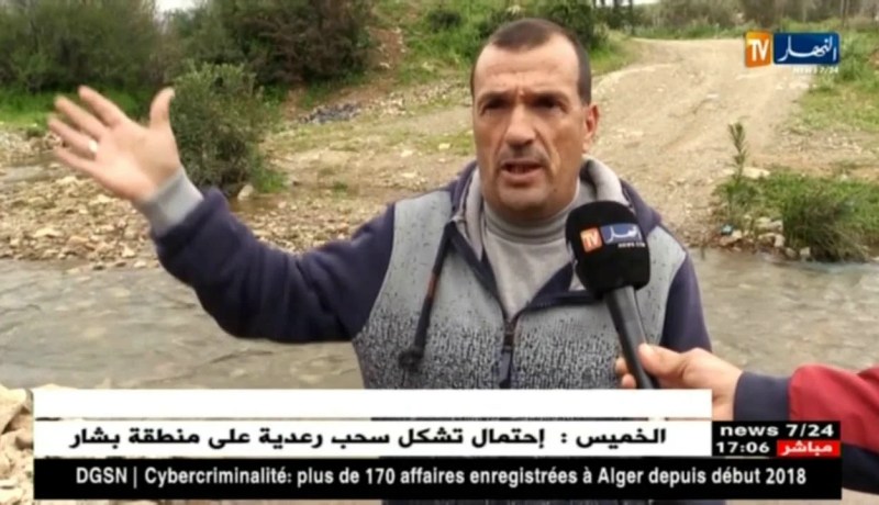 تلمسان: فائض مياه سدود بني بوسعيد بعد إمتلاءها تتدفق نحو الأراضي المغربية