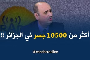 مستشار بوزارة الأشغال العمومية والنقل: ” عندنا أكثر من 10500 جسر في الجزائر ..!!”
