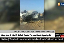 إليزي: وفاة 7 أشخاص وإصابة 3 آخرين بجروح في حادث مرور خطير