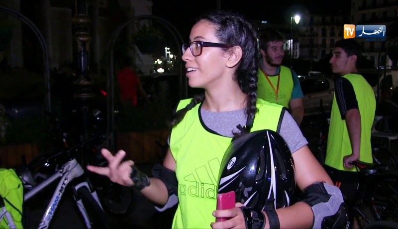 العاصمة: Alger By Night VTT هواة يقضون على جمود الليل بطريقتهم