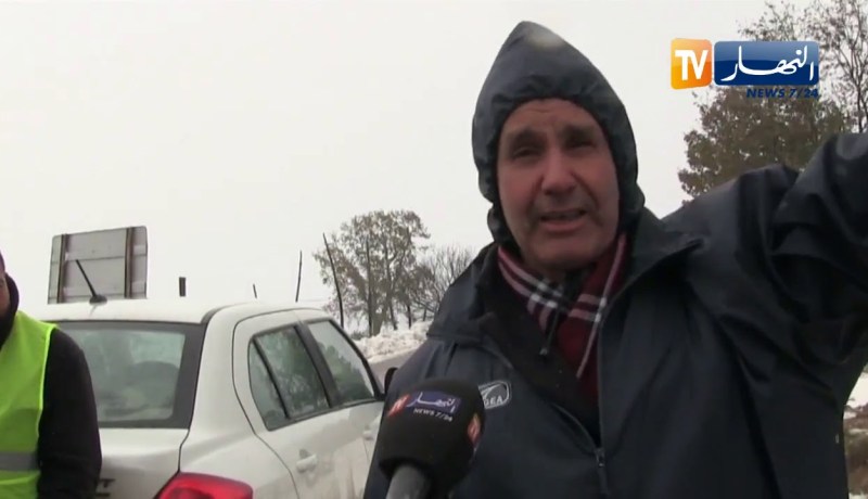 سكيكدة: الثلوج تحاصر السكان ببلدية أولاد حبابة لليوم الثالث على التوالي