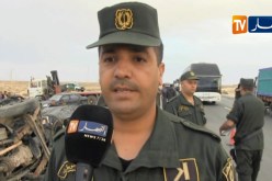 بسكرة: 4 قتلى من عائلة واحدة في حادث إصطدام سيارة بشاحنة بالطريق الوطني 03