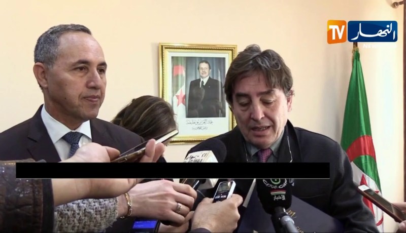 وزير الثقافة يستقبل المدير العام لمعهد “سارفونتاس” في إطار التبادل الثقافي للبلدين