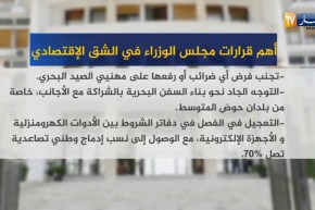 أهم قرارات مجلس الوزراء في الشق الإقتصادي