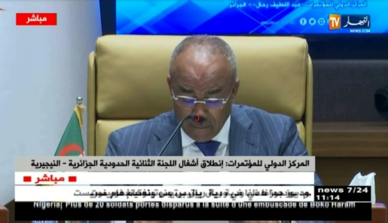 كلمة” نورالدين بدوي” على هامش أشغال اللجنة الثنائية الحدودية الجزائرية – النيجيرية