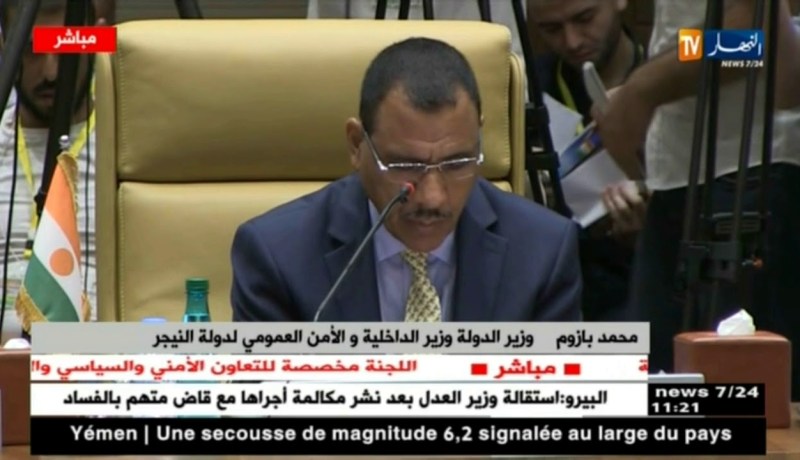 كلمة وزير الداخلية النيجري على هامش أشغال اللجنة الثنائية الحدودية الجزائرية – النيجيرية