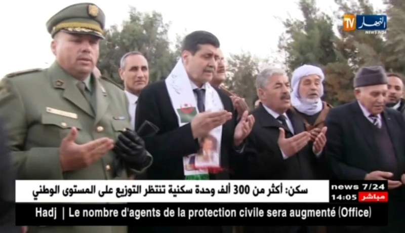 النعامة: وزير المجاهدين يقف على الإحتفالات الرسمية المخلدة لعيد النصر