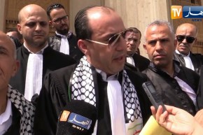 محامون ينظمون وقفة تضامنية مع فلسطين