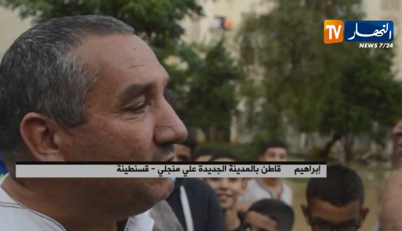 قسنطينة/ الأمطار الرعدية تتسبب في غلق المحلات ومداخل العمارات بعلي منجلي