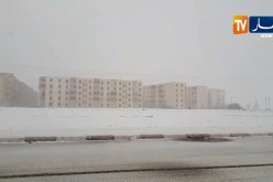 باتنة/ المشاهد الأولى لتساقط الثلوج