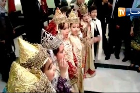 هكذا استقبلت البراعم وزيرة التربية نورية بن غبريت بتلمسان !!