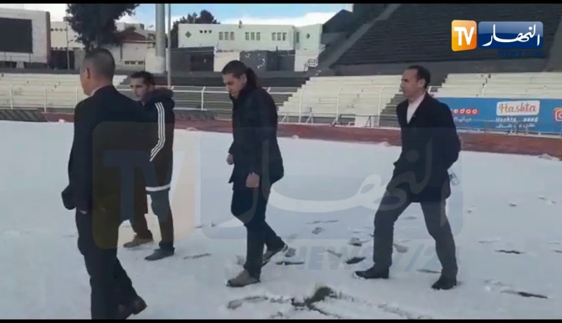 الثلوج تلغي مباراة وفاق سطيف مع مولودية الجزائر