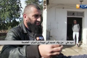 هكذا خرب “جوني” بيت وضوء مسجد أبي عبيدة بن الجراح.. هذه تبريراته !!