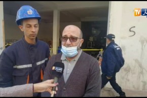 إطار بسونلغاز: تم قطغ الغاز والكهرباء مباشرة بعد حدوث الإنفجار لتفادي أي أخطار أخرى بالمجمع السكني