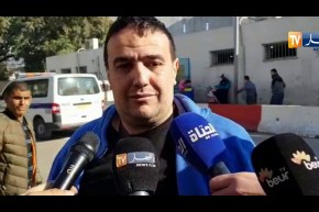 لحظات إطلاق سراح بعض موقوفي الحراك..وأحد المفرج عنهم يشكر الصحافة