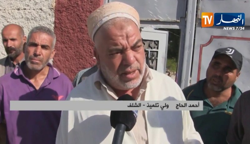 الشلف/ إحتجاج أولياء تلاميذ متوسطة “كابيتي العربي” ببني راشد بسبب الإكتظاظ