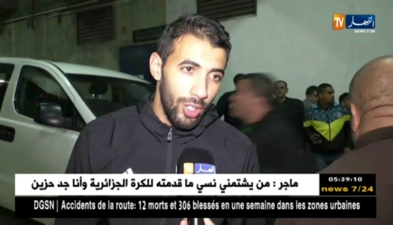 بلخيثر: تصرف الأنصار هو من أخرج بعض اللاعبين عن تركيزهم