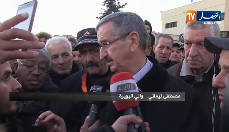 والي البويرة: كل إمكانيات الدولة مجندة لإيجاد المرحوم “محمد عاشور”