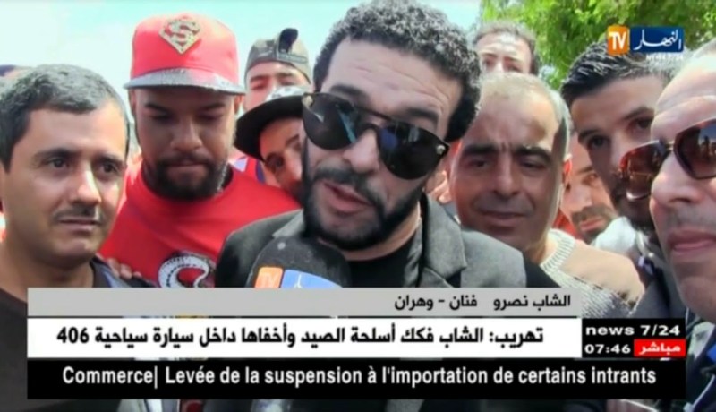 الشاب نصرو يترحم على روح الفنان الراحل “هواري جديد “