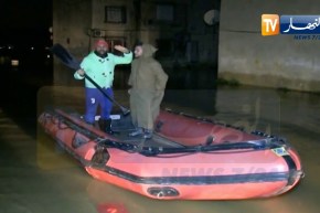 عنابة: أحياء سكنية تغرق بسبب الأمطار ببلدية الحجار