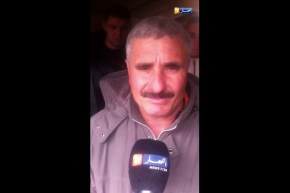 عائلة لاعب نجم الدهامشة “داوود بوزراق” المتوفى أمس بسكتة قلبية في مباراة كرة القدم