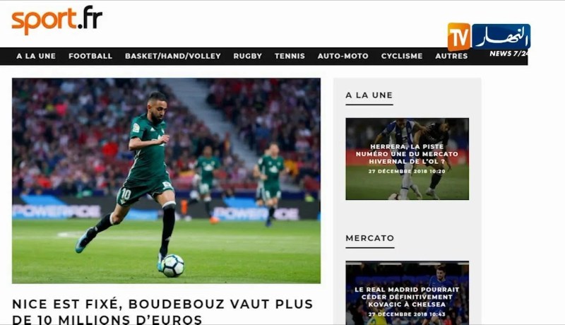 نيس يتجه لصرف النظر عن بودبوز بسبب المطالب المالية لريال بيتيس