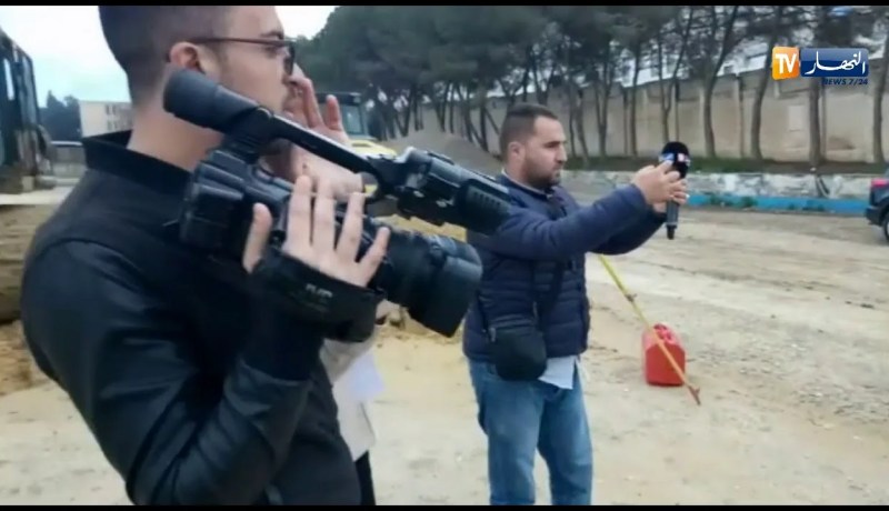 العاصمة: الوالي زوخ يشرف على إنطلاق مشروع حديقة ونافورات ومفترق طرق بشوفالي