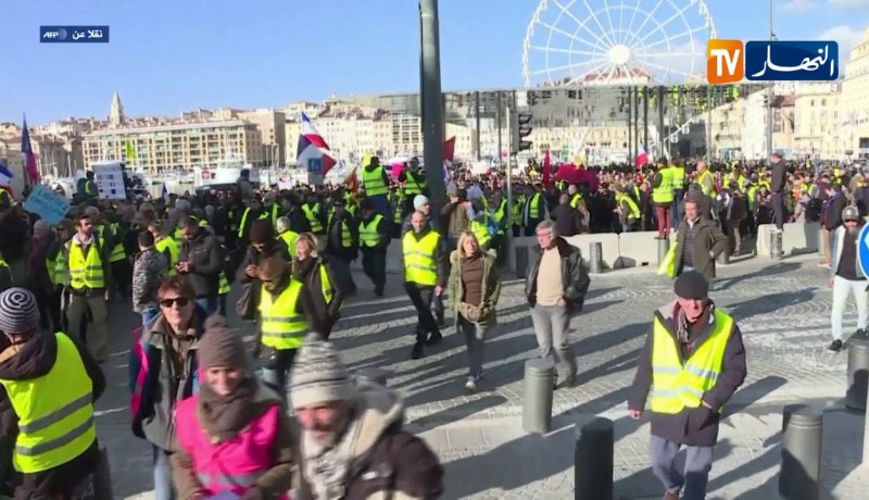 فرنسا: السترات الصفراء يواصلون إحتجاجهم للأسبوع الحادي عشر
