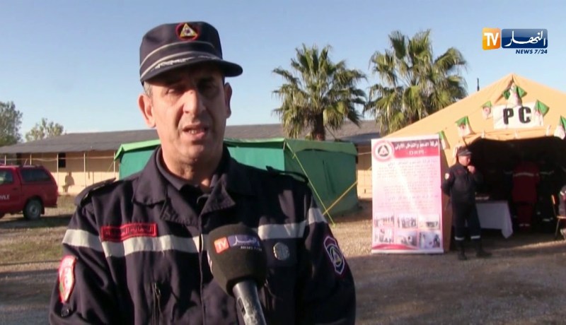 سكيكدة/ مناورة للحماية المدنية لفرق الدعم والتدخل في الكوارث الكبرى لأربع ولايات