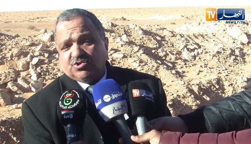 بشار: والي الولاية يعاين مشروع تحويل المياه الصالحة للشرب من بوسير نحو بشار