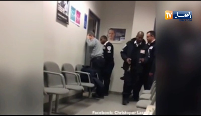 شرطي كندي يلطق النار على شاب داخل المحكمة