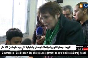 حوار بين وزيرة التربية وتلميذ حول العتبة !